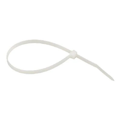 Хомут кабельный 4.8х450 нейл. бел. (уп.100шт) EKF plc-c-4.8х450