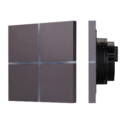 Панель сенсорная KNX-304-13-IN Grey (BUS Frameless) (IP20 металл) INTELLIGENT ARLIGHT 038309
