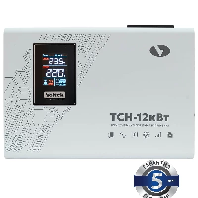 Тиристорный стабилизатор напряжения Voltek ТСН-12кВт