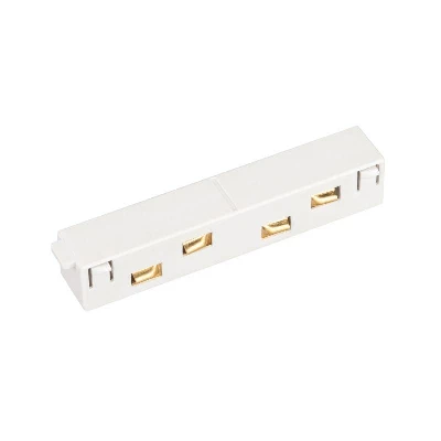 Коннектор прямой MAG-ORIENT-CON-I-POWER (WH) (IP20 пластик) Arlight 035805