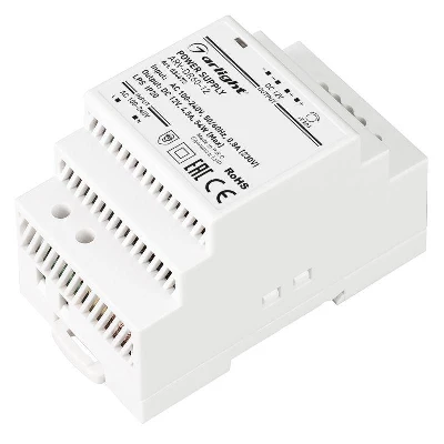 Блок питания ARV-DR60-12 12В 4.5А 54Вт IP20 DIN-рейка Arlight 034672
