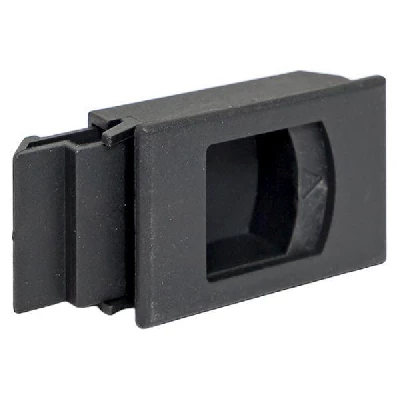 Защёлка пластиковая LS735 черн. EKF ZAM_zasch-LS735