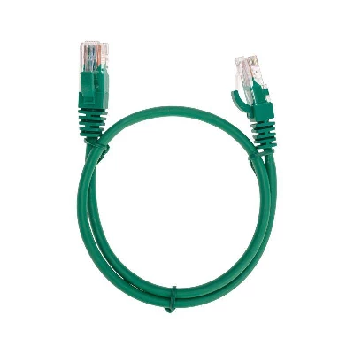 Патч-корд U/UTP CAT 5e RJ45-RJ45 26AWG LSZH зел. 0.5м Rexant 02-0106-05