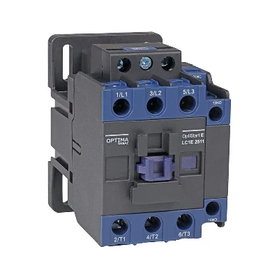 Контактор OptiStart E LC1E25M5 25A 220В AC 1НО+1НЗ КЭАЗ 367541