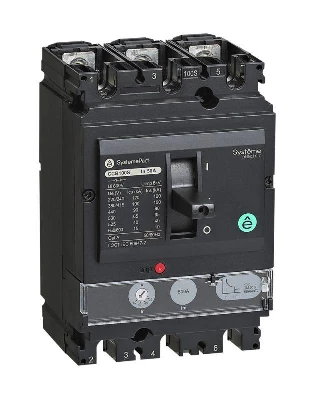 Выключатель автоматический SYSTEMEPACT CCB100 36кА 3P3D TMD16 рычаг SE SPC100F016L3DF