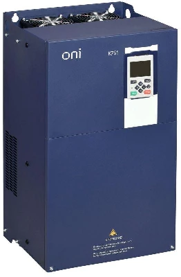 Преобразователь частоты K751 380В 3ф 90-110кВт 176-210А со встроен. тормозом ONI K751-33-90110TM