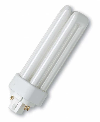 Лампа люминесцентная компактная DULUX T/E 26Вт/830 Plus GX24q-3 OSRAM 4099854123184