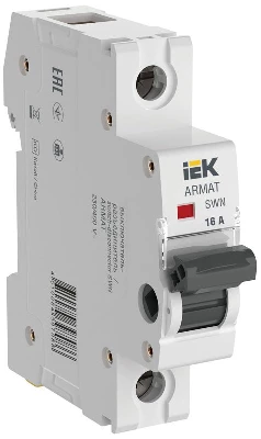 Выключатель-разъединитель SWN 1п 16А ARMAT IEK AR-SWN-1-016