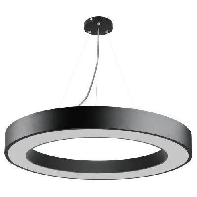 Светильник светодиодный Geometria Ring SPO-134-B-40K-056 56Вт 4000К IP40 800х800х80мм подвесной драйвер внутри черн. Эра Б0058905