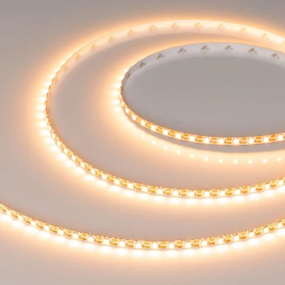 Лента светодиодная FC-A120-5mm 24V Warm2400-CX1 10Вт/м IP20 резка 1 светодиод (уп.5м) Arlight 052783