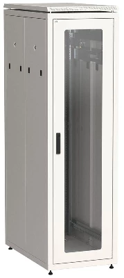 Шкаф сетевой LINEA N 19дюйм 42U 600х1000мм стеклян. передн. дверь задн. перфорир. сер. ITK LN35-42U61-GP