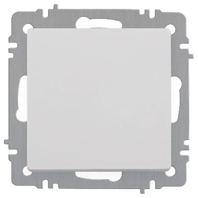 Выключатель 1-кл. СП Accent 6-101-01 10А IP20 250В AL/CU бел. Intro Б0063469