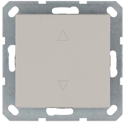 Выключатель для жалюзи 1-кл. 10А IP20 механизм тауп Jasmart G3018T