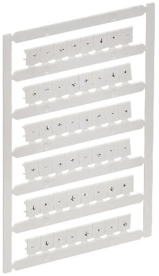 Маркер для CTS 6кв.мм/CP 10кв.мм "+; -; зазем." ARMAFIX IEK AF-CT10D-M-006-23