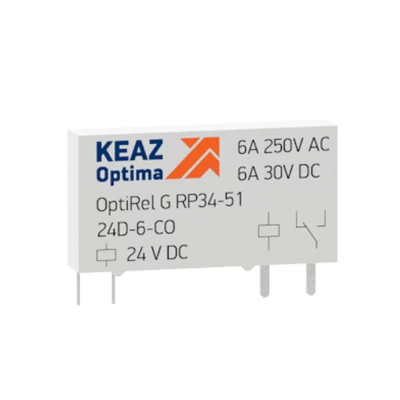 Реле промежуточное OptiRel G RP34-51-60D-6-CO КЭАЗ 281149