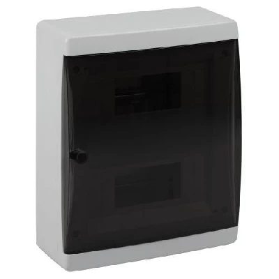 Корпус навесной COMFORT ЩРН-П-18 IP41 пластик. прозр. крышка бел. Эра Б0067239