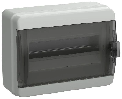Корпус КМПн-12 TEKFOR IP65 черн. прозр. дверь пластик. IEK TF5-KP72-N-12-65-K03-K02