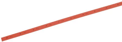 Трубка термоусадочная ТТУ нг-LS 18/9 красн. 1м IEK UDRS-D18-1-K04
