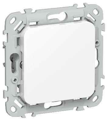 Заглушка СП FLITE ЗГ-ФлБ с суппортом механизм бел. IEK FI-PL10-K01