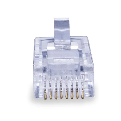 Коннектор 8P8C UTP 5e 50U (RJ-45) 2pb (уп.100шт) SUPRLAN 10-0241