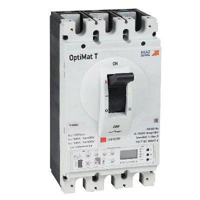 Выключатель автоматический OptiMat T630L ETE 630A 3P КЭАЗ 355927