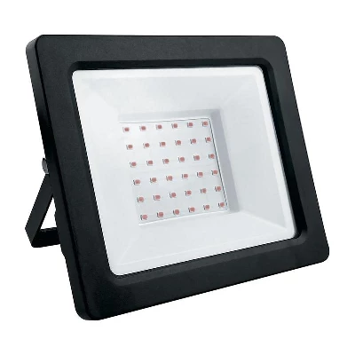 Прожектор светодиодный LL-905 50Вт красн. IP65 AC 230В/50Гц 2835SMD в компактном корпусе черн. FERON 41520