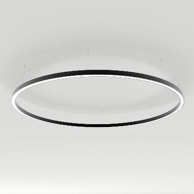 Светильник SP-LINE-HANG-ARC-O3535-D1500-124W Warm3000 (BLACK 230В) металл Arlight 034009(1)