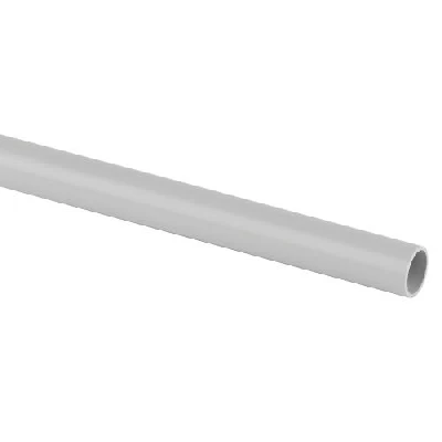 Труба гладкая ПВХ жесткая d32мм сер. (дл.3м) TRUB-32-PVC Эра Б0020107