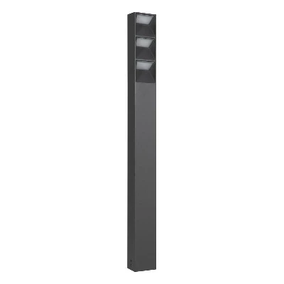 Светильник LGD-TILLIS-BOLL-H900-12W Warm3000 GR 92 deg 230В 12Вт 3000К IP65 метал. Arlight 050729