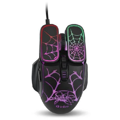 Мышь MG520 игровая проводная 1200-3600dpi черн. Intro Б0056131