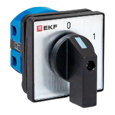 Переключатель кулачковый ПК-1-11 1п 25А "0-1" IP65 EKF pk-1-11-25-65