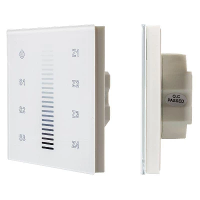 Панель сенсорная DALI-901-11-ADDR-3SC-DIM-DT6-IN White (BUS) (IP20 пластик) INTELLIGENT ARLIGHT 037190