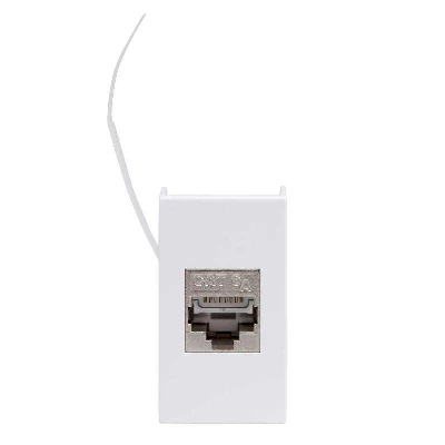 Розетка компьютерная 1-м 1мод. Viva RJ45 кат.6A бел. DKC 45078