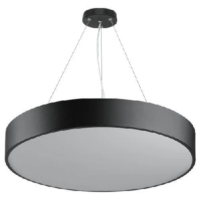 Светильник светодиодный Geometria Ring SPO-132-B-40K-088 88Вт 4000К IP40 800х800х80мм подвесной драйвер внутри черн. Эра Б0058901