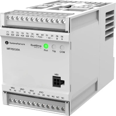 Реле MFR530 MODBUS-RTU 0.2-5А ТТ d10.5мм 80-270В AC/DC SE MFR5335A
