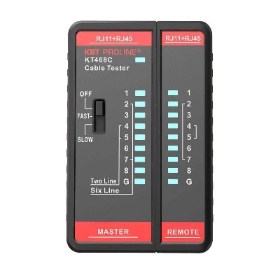 LAN-тестер кабельный KT 468C PROLINE КВТ 88552