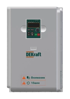 Преобразователь частоты DEKV060 11кВт 380В 3ф с тормозн. модулем DEKraft DEKV060G011T4B
