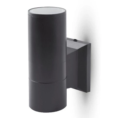 Светильник уличный фасадный металлический IP54 LGU10-03 C02 черн. Camelion 15388