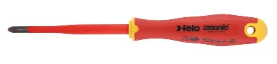 Отвертка диэлектрическая Ergonic крестовая +/- Slim Z 1х80 Felo 41719290