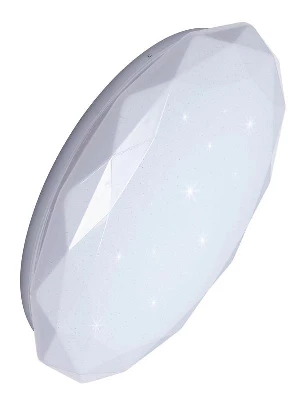 Светильник светодиодный Classic DIAMOND 24Вт 230В 4000К 1560лм 318х57мм настенно-потолочный КОСМОС KCDiam24W_4000