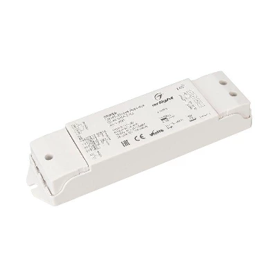 Диммер SMART-D21-DIM-PUSH-SUF 12-48В 1х15А 2.4G IP20 пластик Arlight 032981