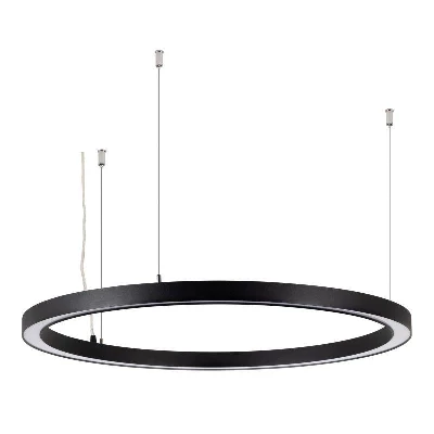 Светильник светодиодный SP-CIRCLE-HANG-O3535-D900-55W Warm3000 (RAL9005 120 deg 230В) IP40 LED алюм. Arlight 049368