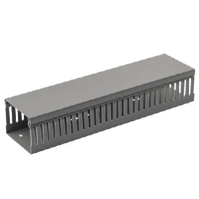 Кабель-канал перфорированный 60х40 L2000 сер. KK-60-40-PERF Эра Б0050776