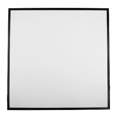 Светильник светодиодный ДВО PPL 588/G OPAL 40Вт 6500К IP40 588х588х25мм BLACK Грильято Pro JazzWay 5062047