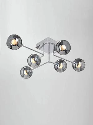 Люстра V4795-9/6PL 6xE27 макс. 40Вт Vitaluce V4795-9/6PL