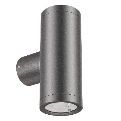 Светильник светодиодный LGD-RAY-WALL-TWIN-R46-2х3W Day4000 GR 24deg 230В IP65 2х3Вт 4000К метал. Arlight 0333071