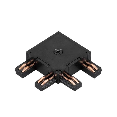 Коннектор угловой MAG-VIBE-CON-L90-POWER (BK) IP20 металл Arlight 044184