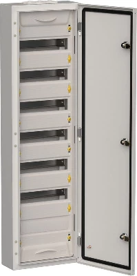 Корпус ЩРн-84 (1х84) TITAN 5 1085х310х140 IP54 метал. сер. IEK TI5-50-N-084-54-7035