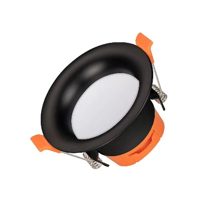 Светильник светодиодный MS-BLIZZARD-BUILT-R90-6W Warm3000 BK 100 deg IP20 230В металл Arlight 036610