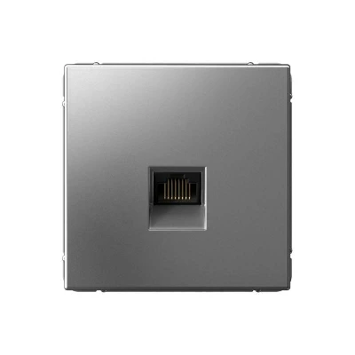 Розетка компьютерная ArtGallery RJ45 кат.5E механизм сталь SE GAL000983